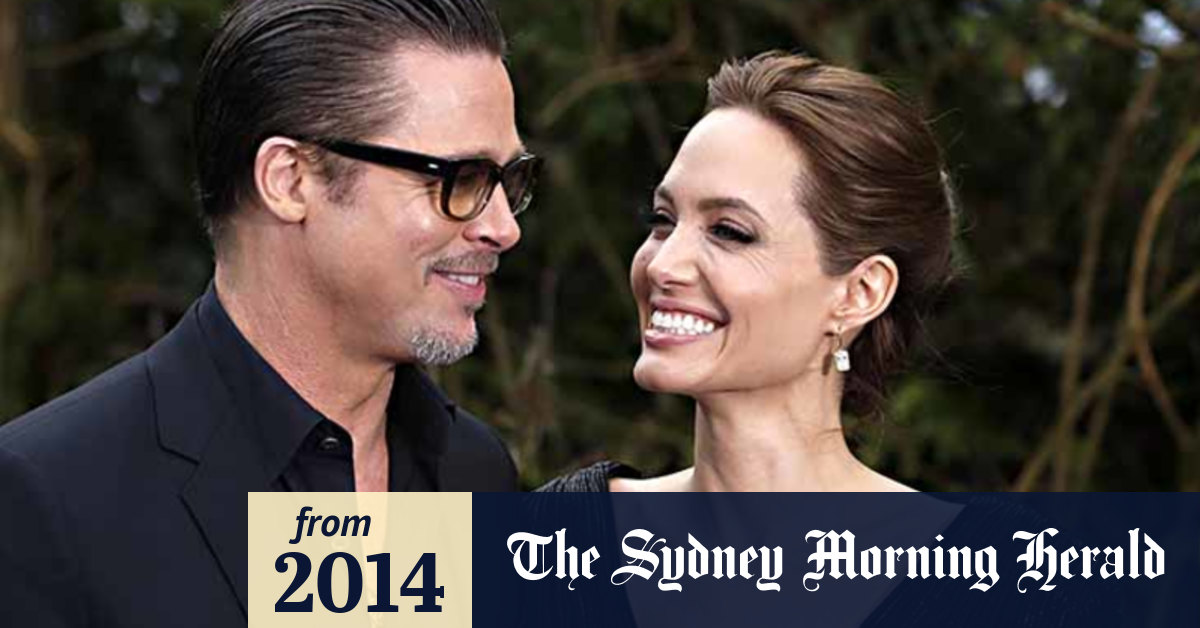 Video Brad And Angelina Get Married 